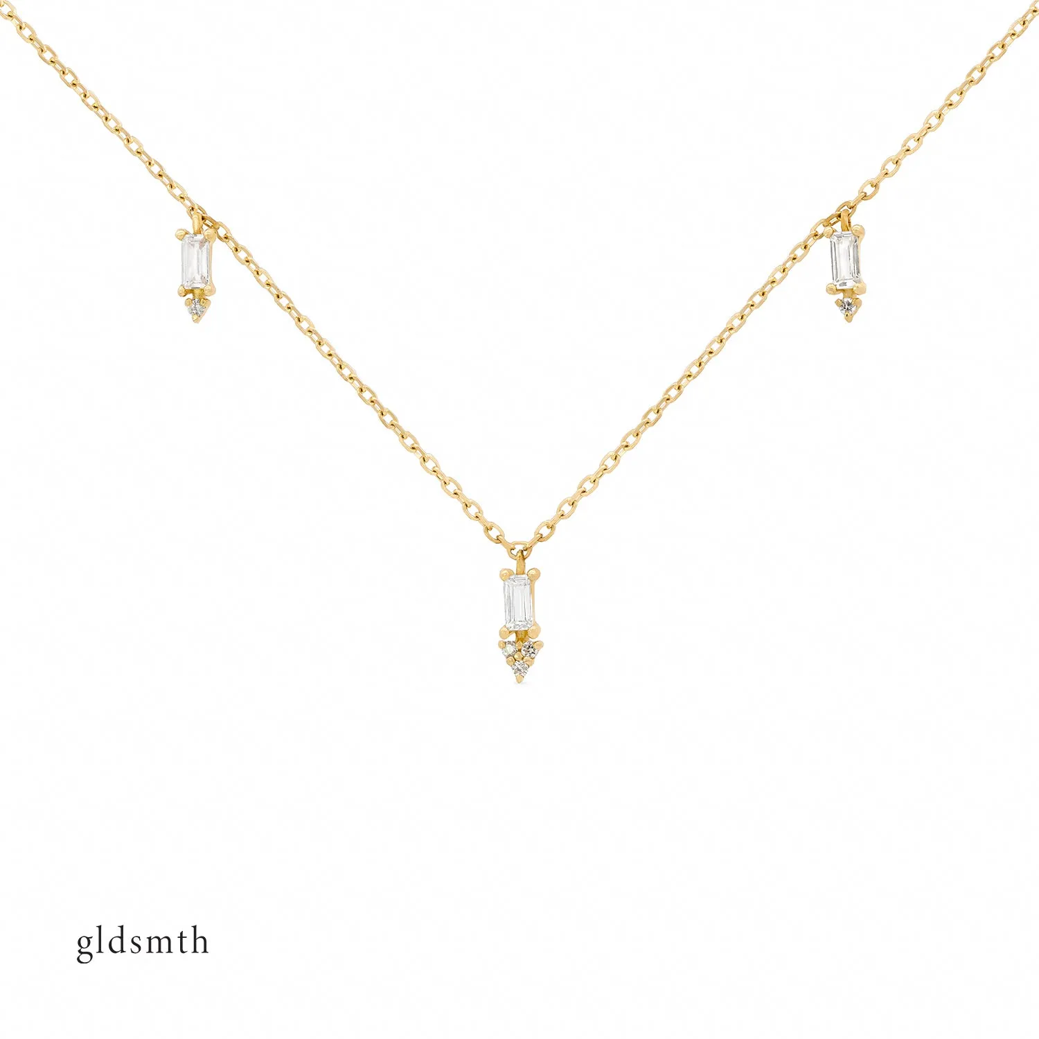 10k Gold Alexandra Necklace