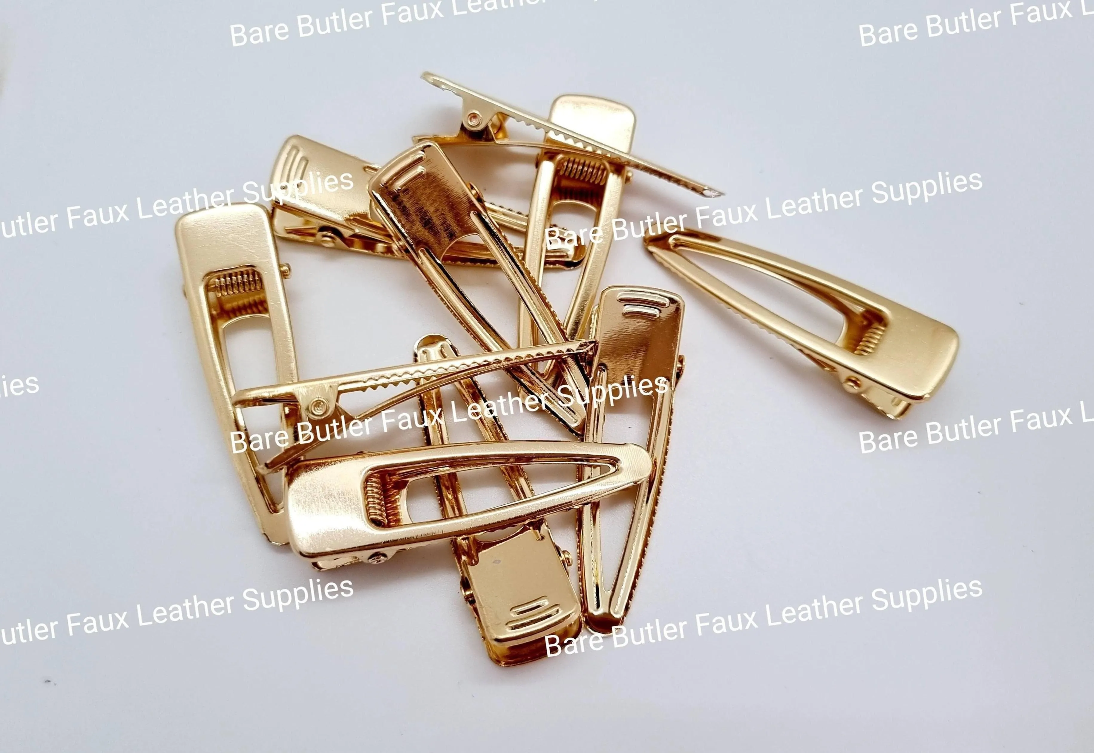 Barrette Clips Triangular 10 Pack