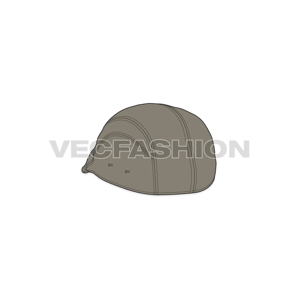 Classic Flat Cap Vector