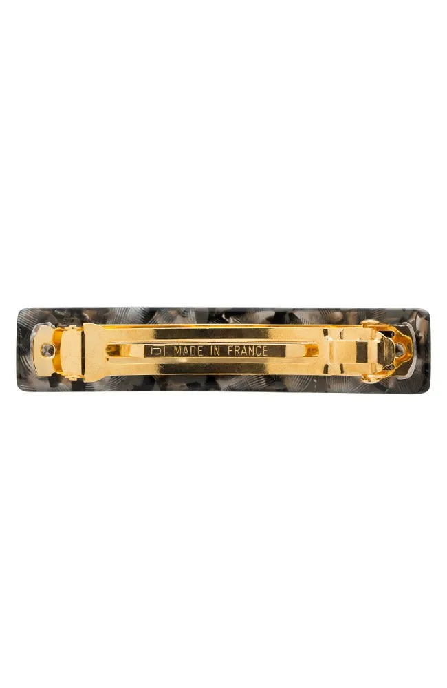 Classic Rectangle Barrette - Pavlova