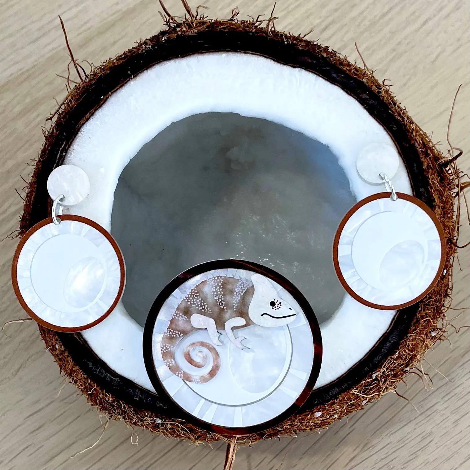 Coconut 🥥 - Brooch