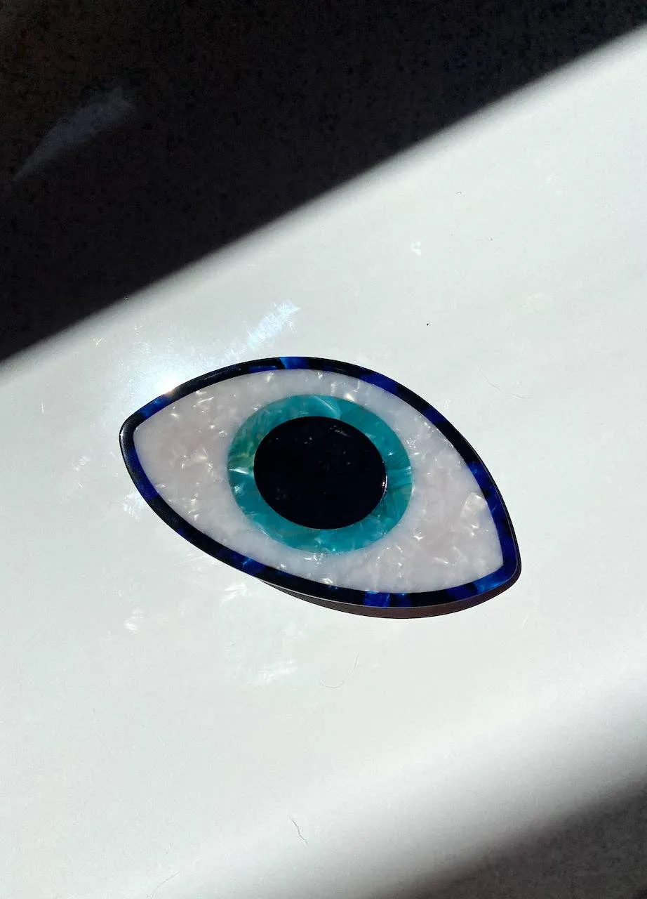 Evil Eye  Hair Barrette