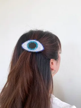 Evil Eye  Hair Barrette