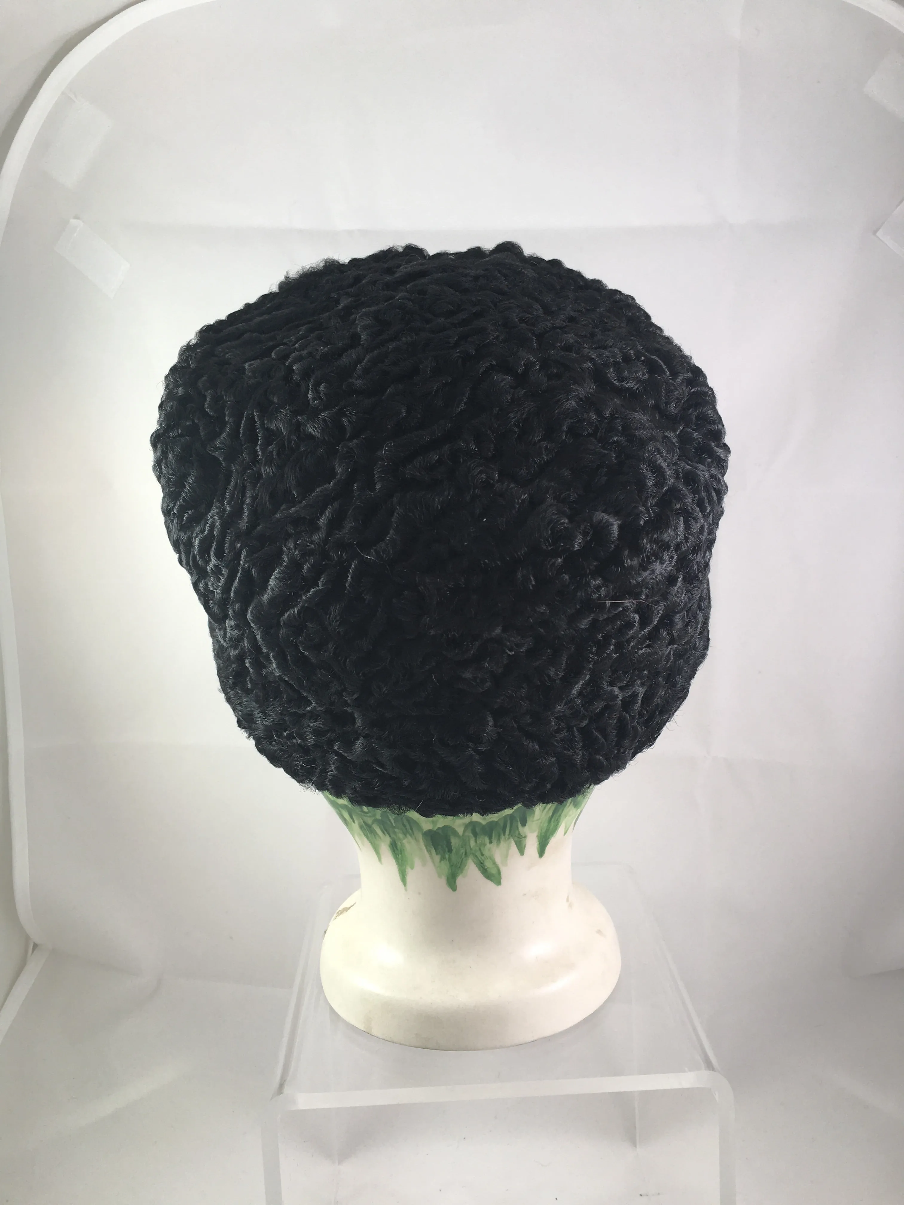 Hat Black Persian Lamb