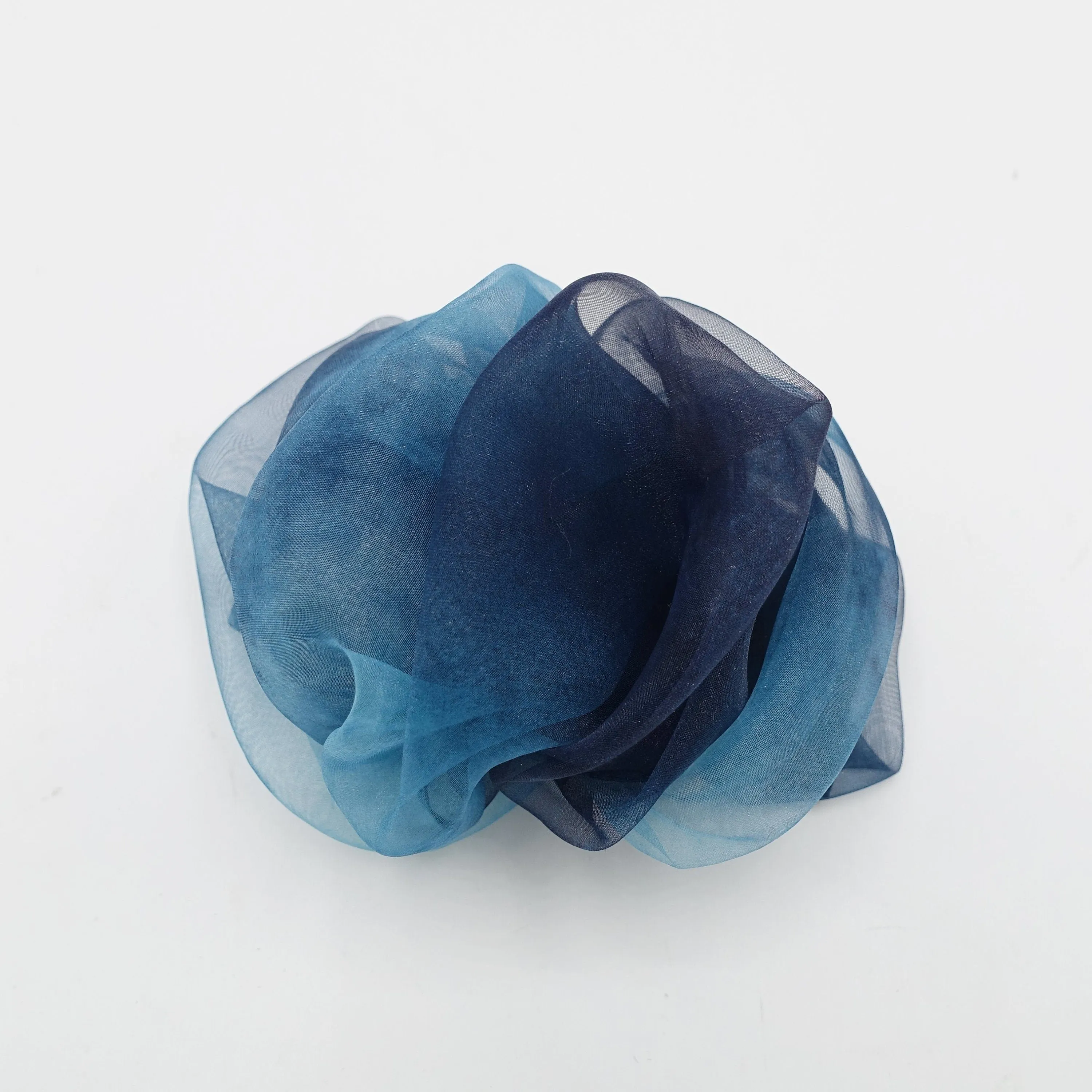 organdy tie dye wave hair barrette