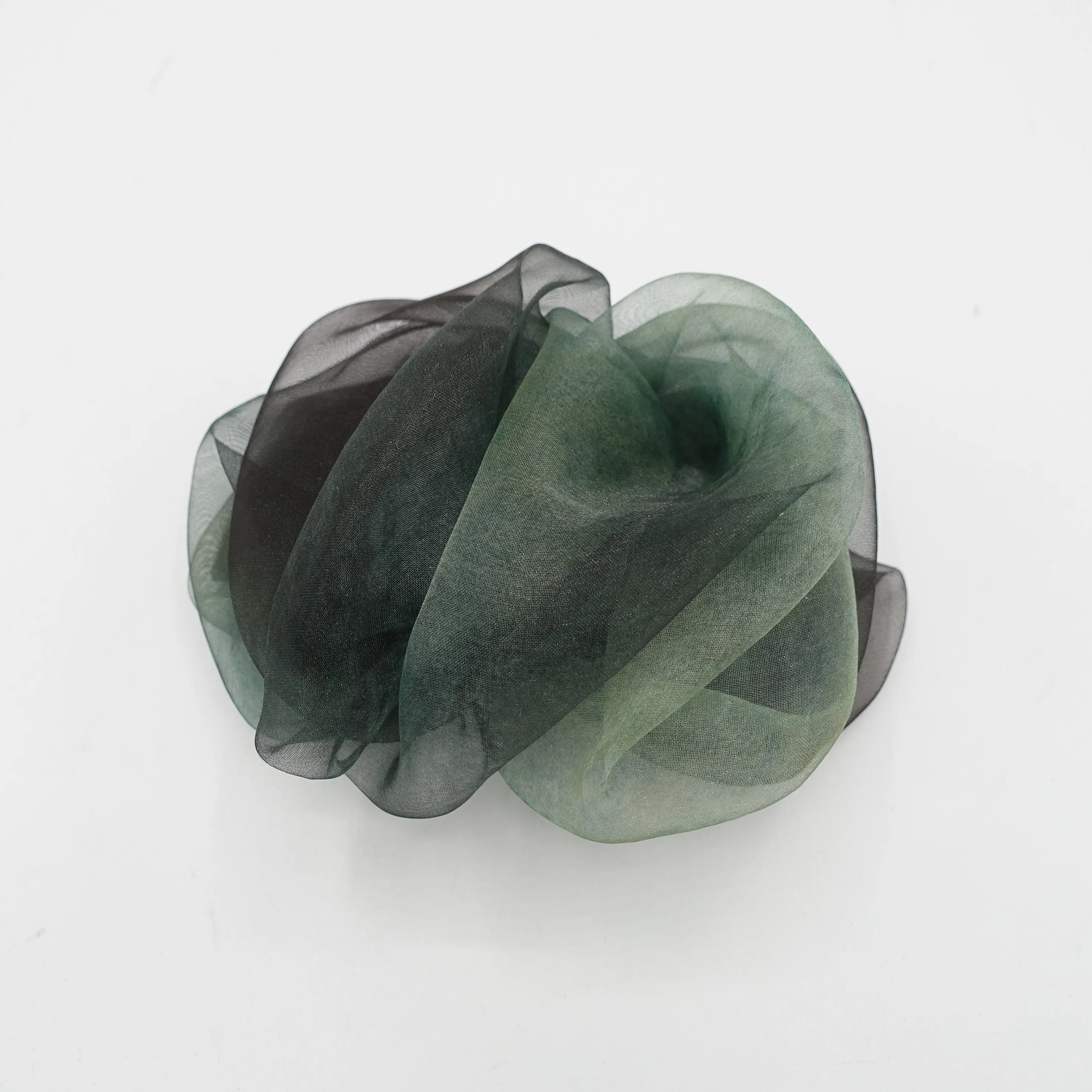 organdy tie dye wave hair barrette