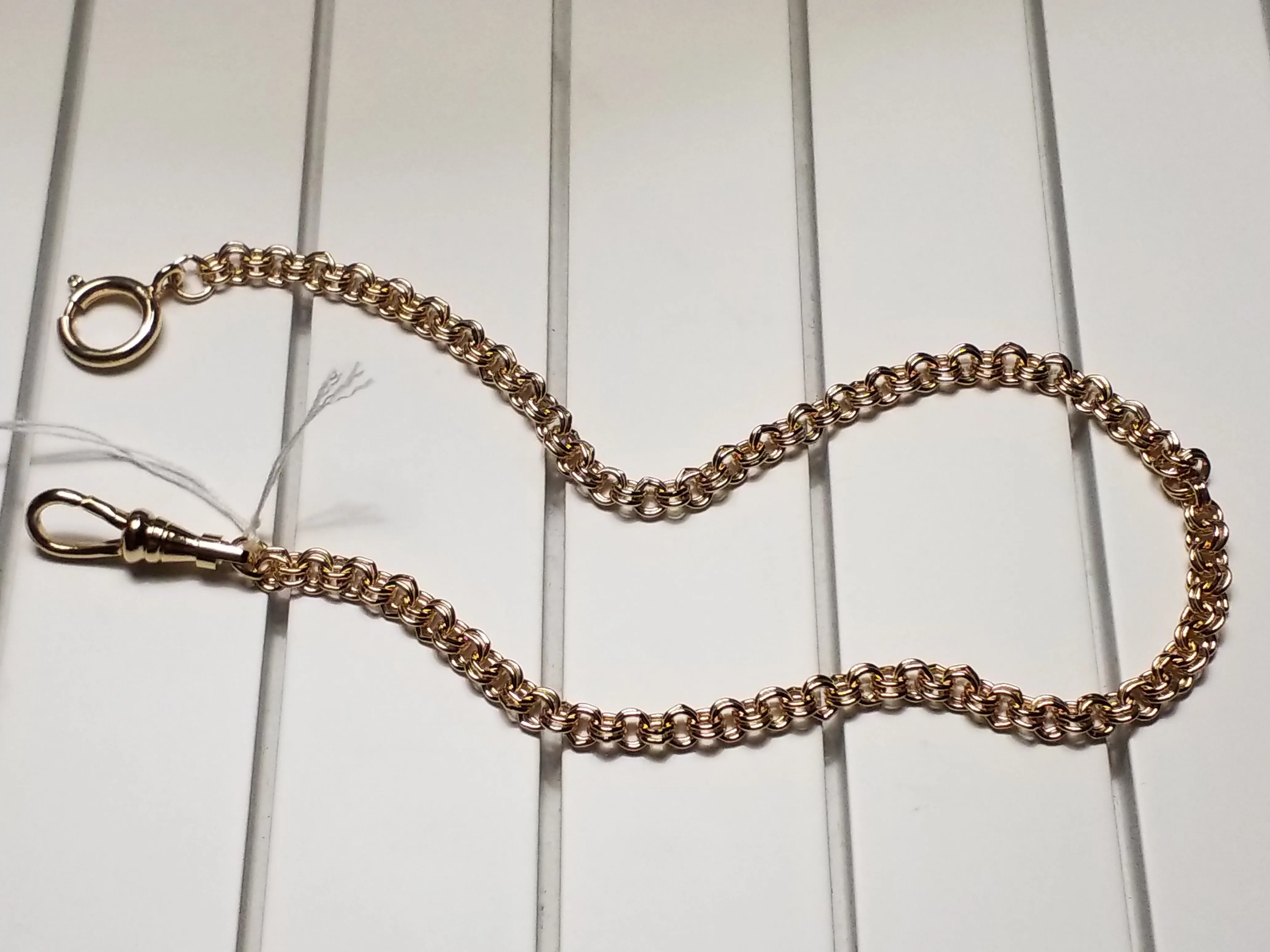 Pocket Watch Chain - Gold Plated