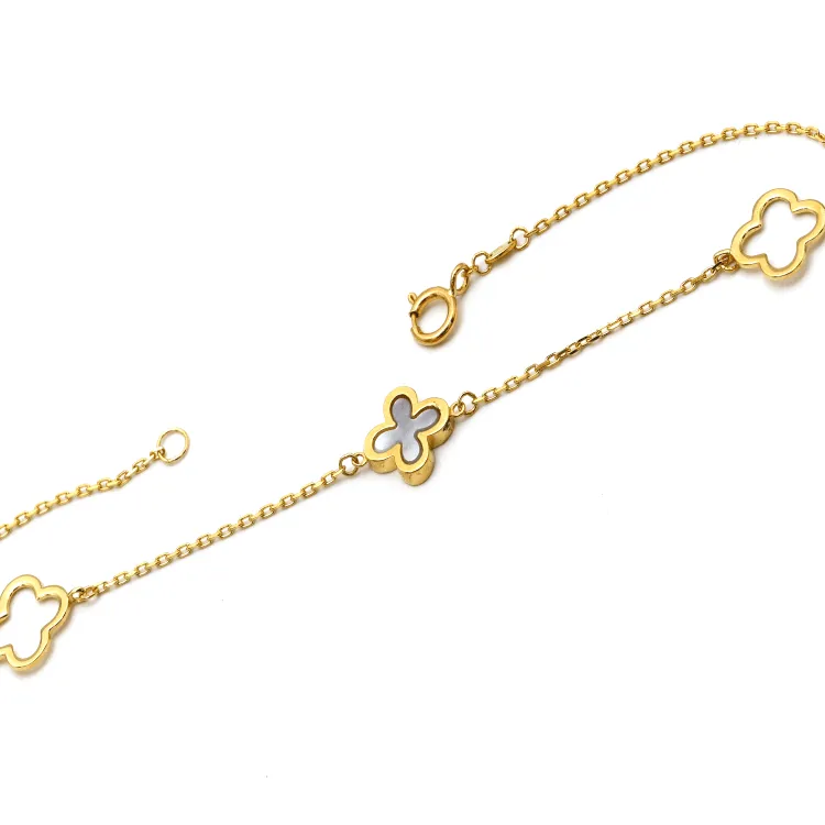 Real Gold 3 VC Adjustable Size Bracelet 0642 BR1237