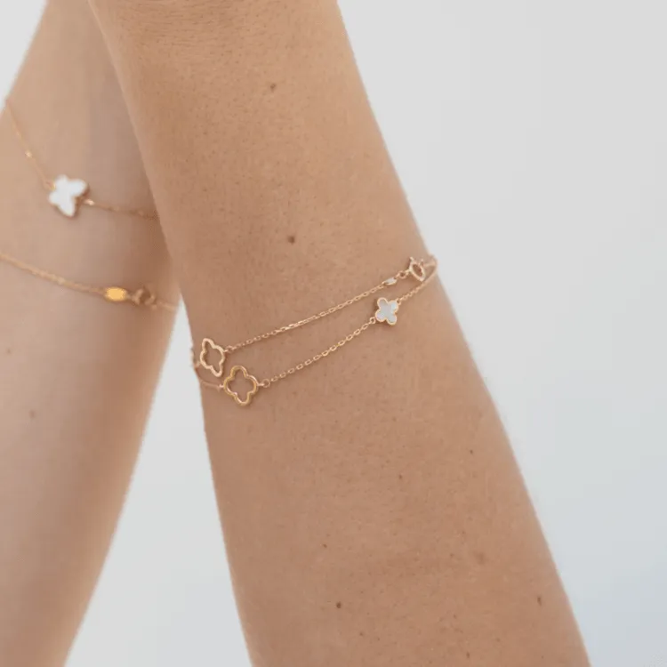 Real Gold 3 VC Adjustable Size Bracelet 0642 BR1237