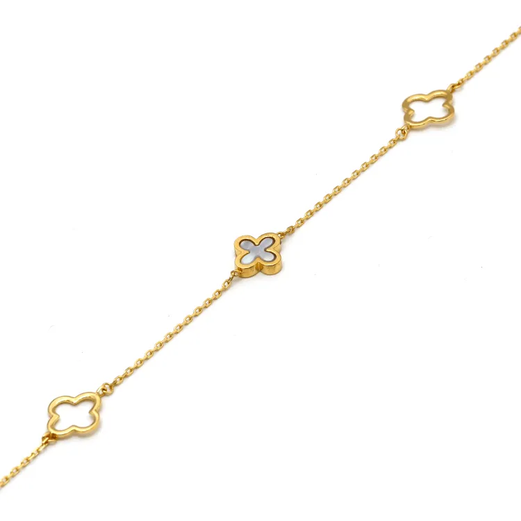 Real Gold 3 VC Adjustable Size Bracelet 0642 BR1237