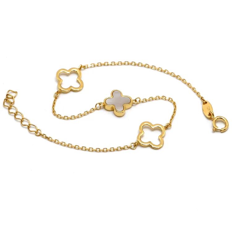 Real Gold 3 VC Adjustable Size Bracelet 0642 BR1237