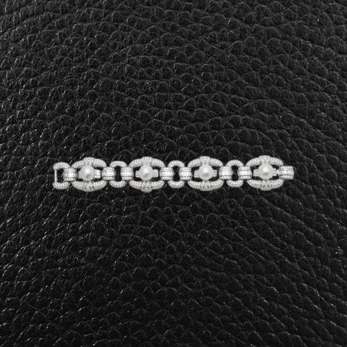 South Sea Pearl & Diamond Bracelet