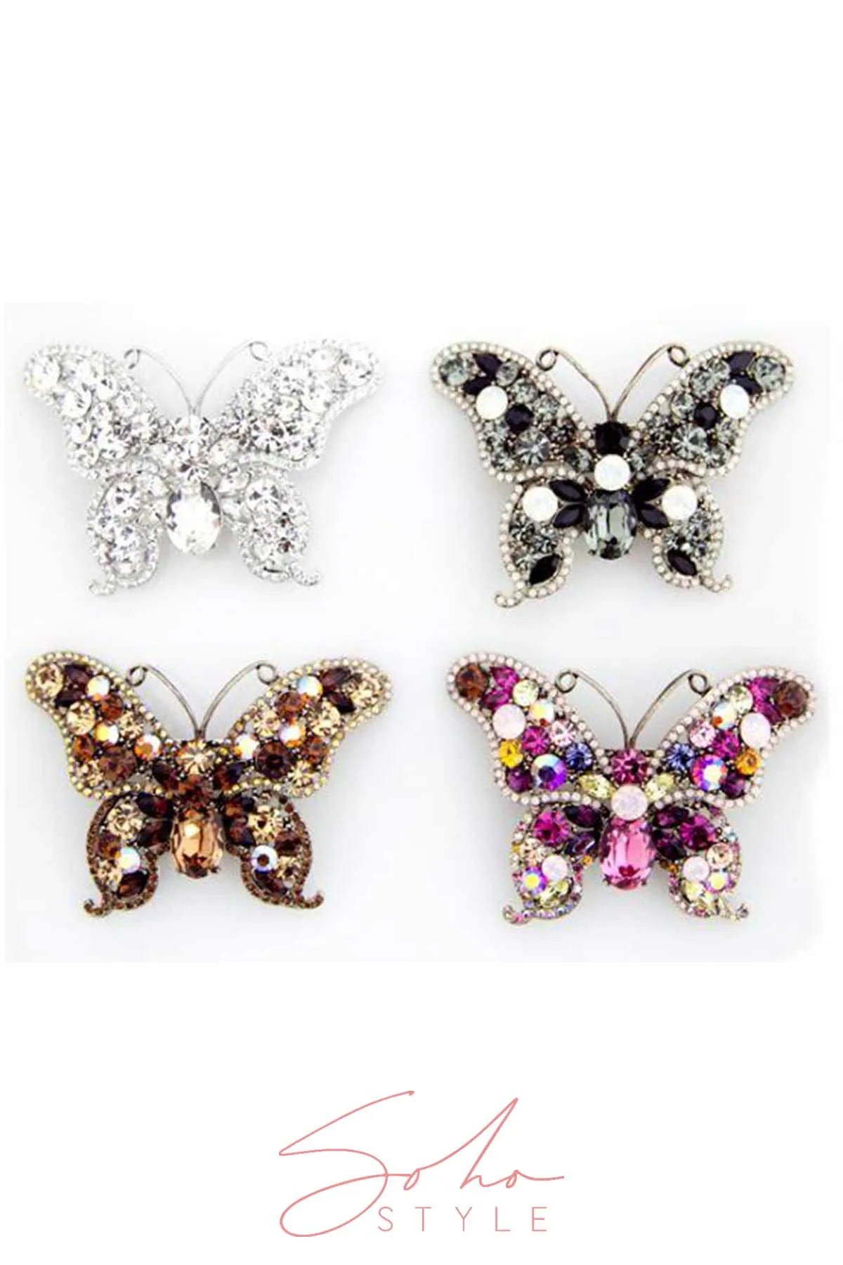 Sparkling Butterfly Barrette