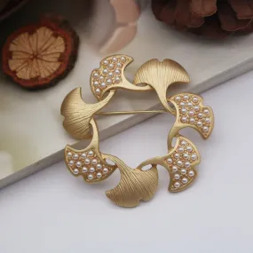 Vintage Floral Brooch