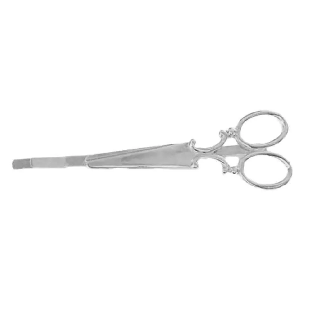 Vintage Victorian Scissors Hair Clip Barrette For Woman